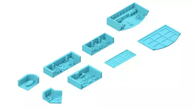 USS Voyager Interior Rooms