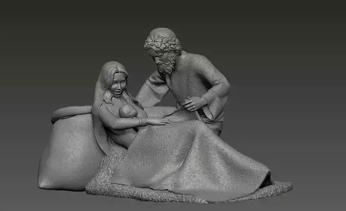 Nativity 6 - printable 3D print model
