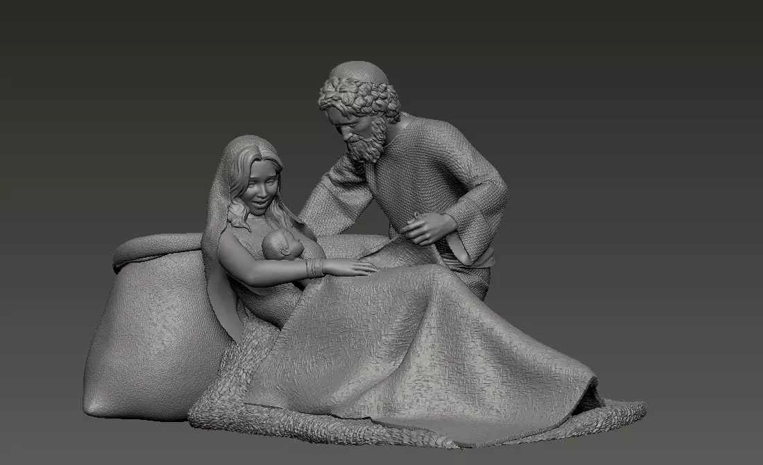 Nativity 6 - printable 3D print model_0