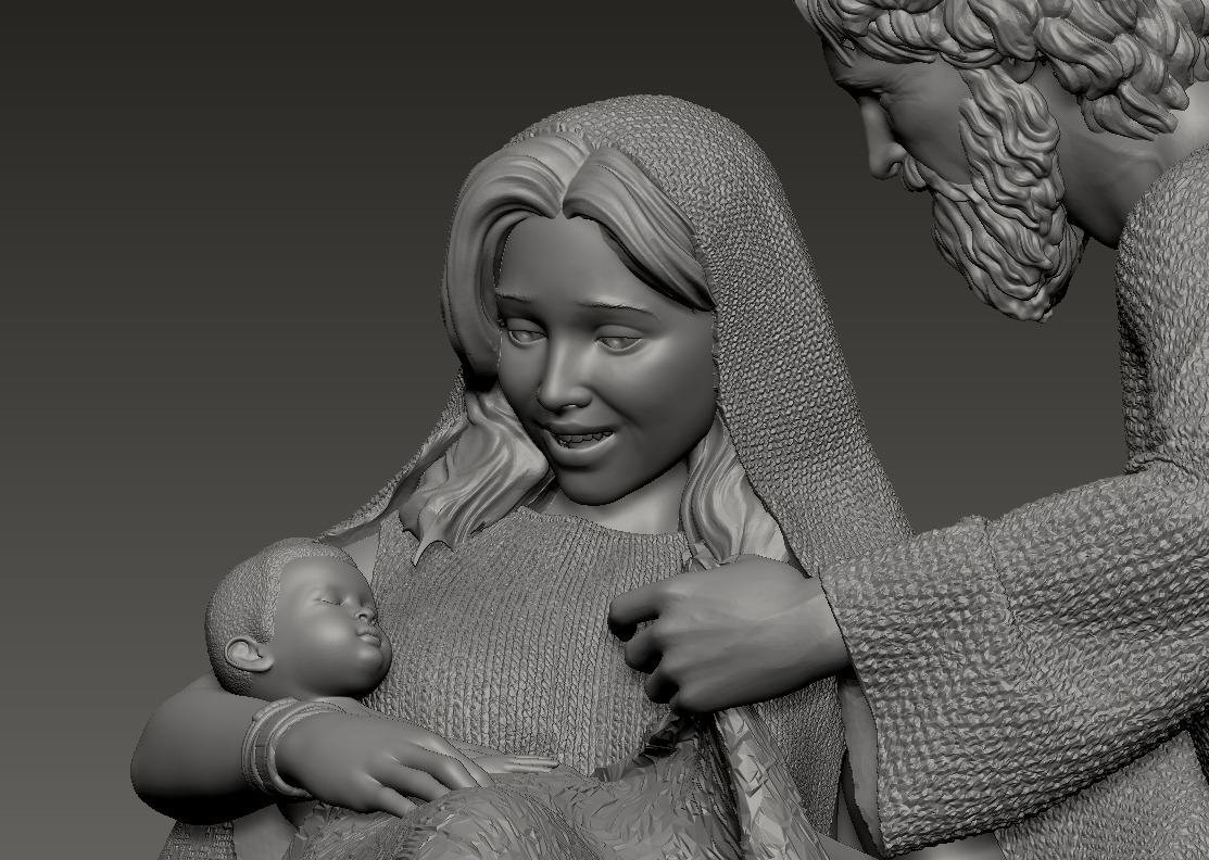 Nativity 6 - printable 3D print model_5