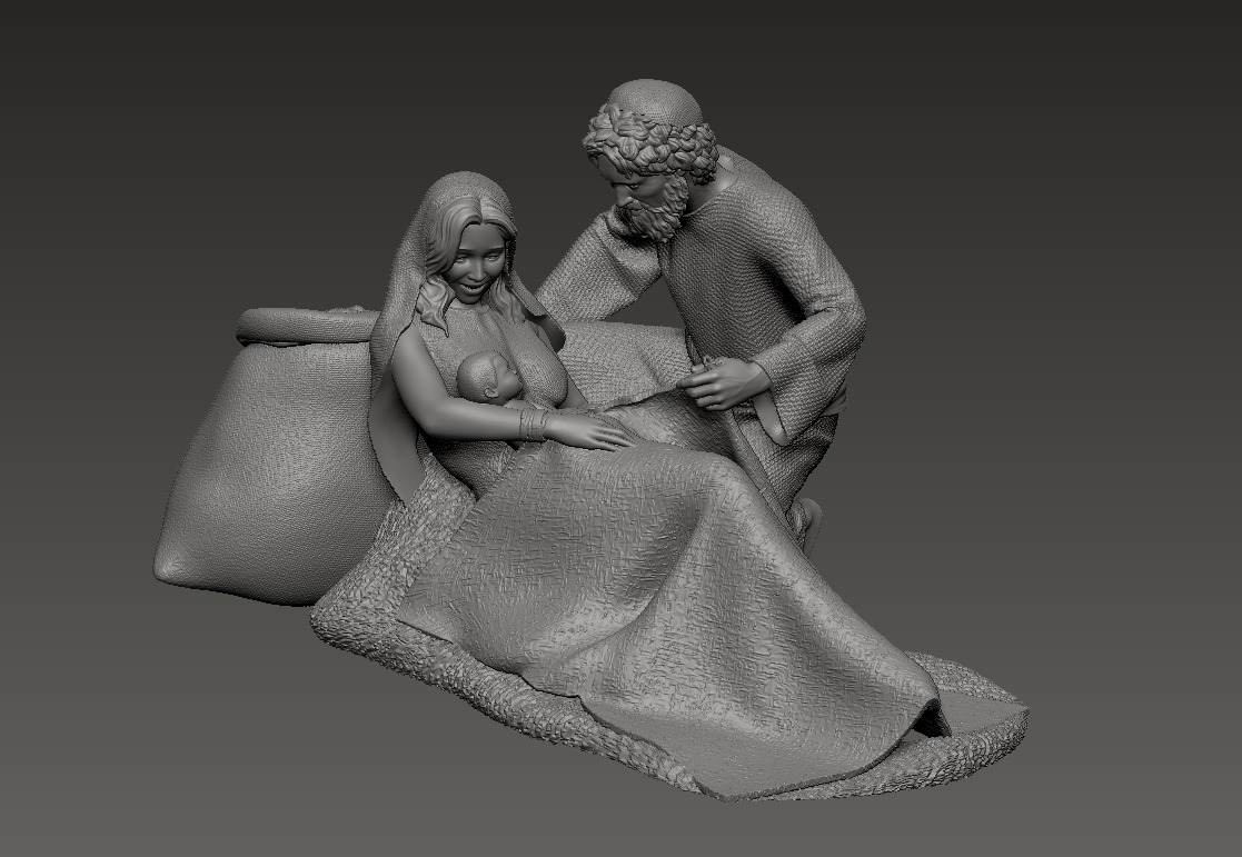Nativity 6 - printable 3D print model_2