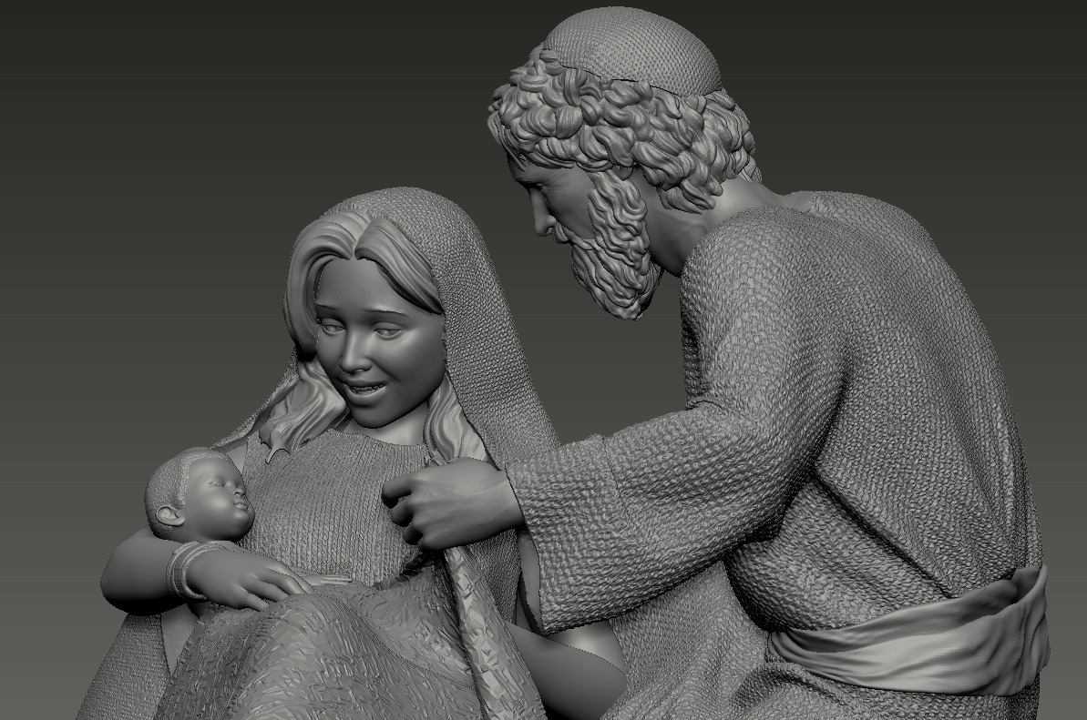 Nativity 6 - printable 3D print model_4