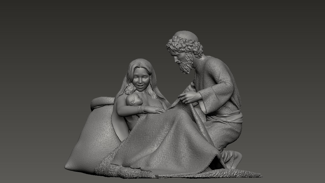 Nativity 6 - printable 3D print model_1