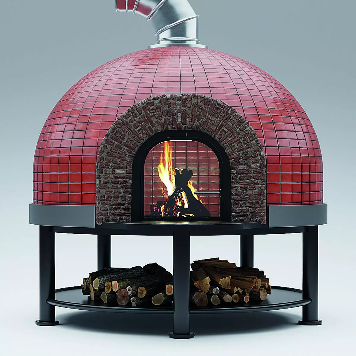 Artneo Pizza Oven 2 Low-poly 3D model