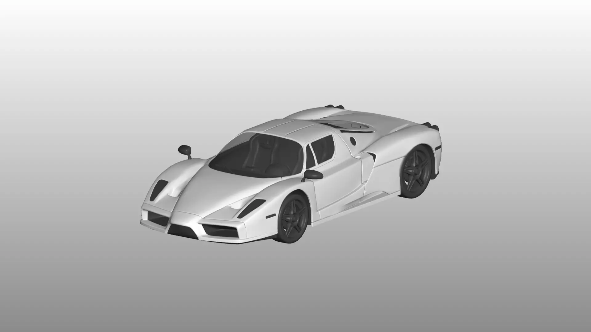 Ferrari Enzo 3D model_0