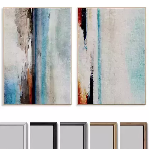Abstract Painting Frame set 020
