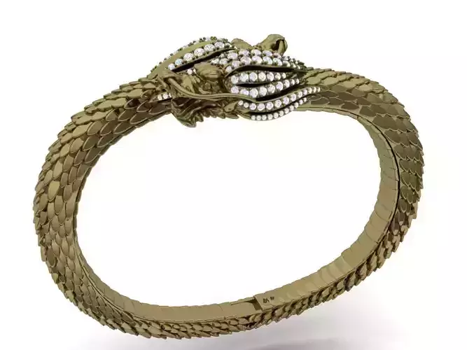 Chinese dragon bracelet