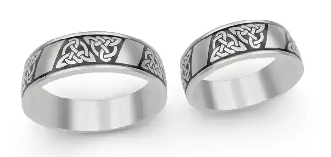 Ring scandinavian celtic