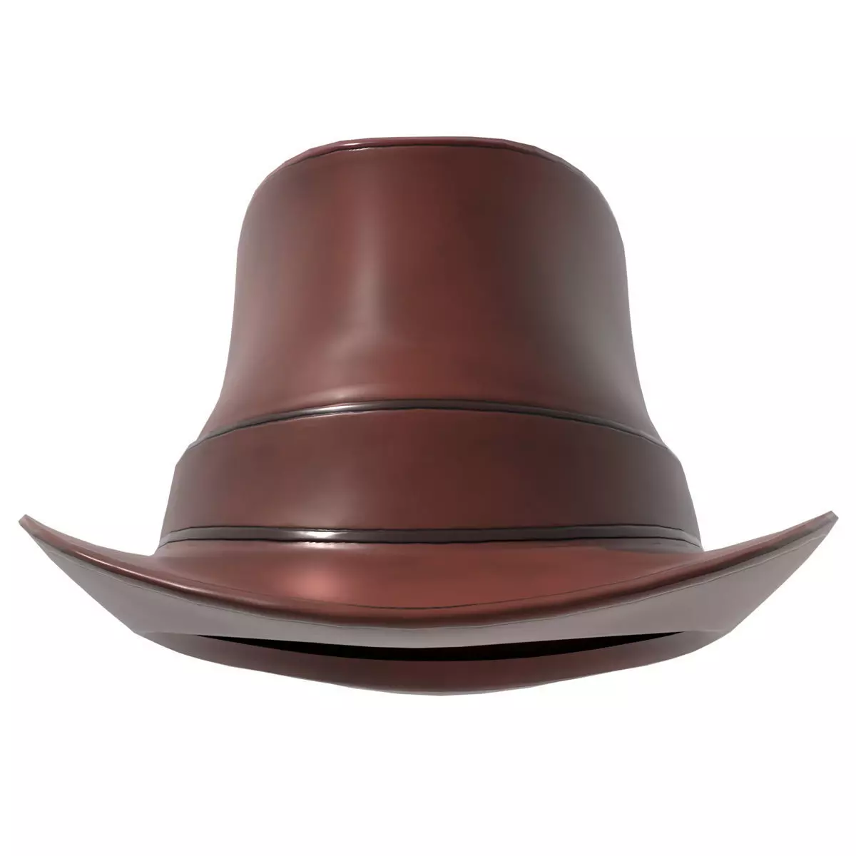 Cowboy Hat Low-poly 3D model