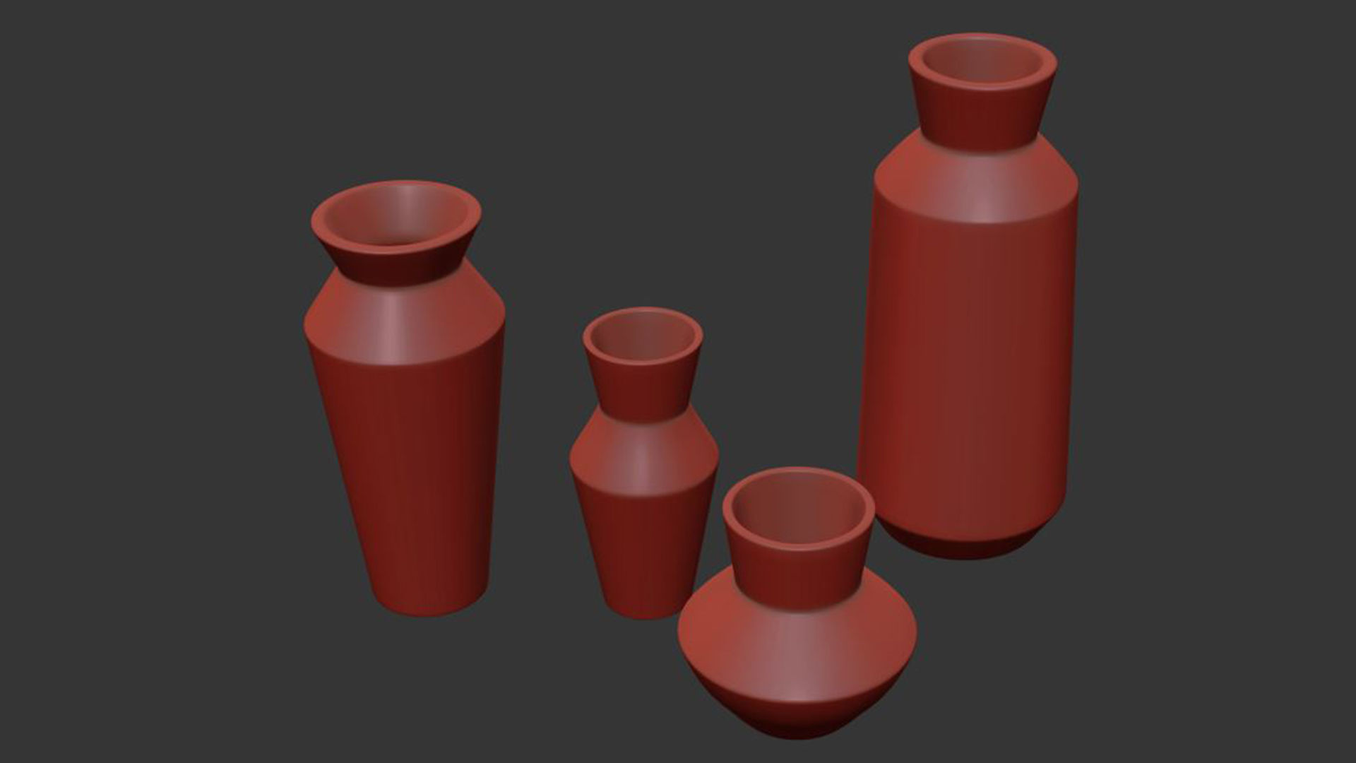 Asher Ceramic Vases 3D model_6