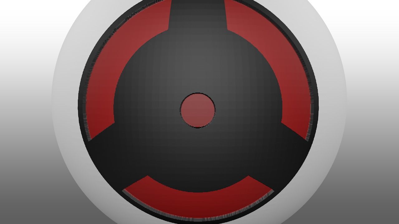 Mangekyo Sharingan de Izuna Uchiha 3D print model_5