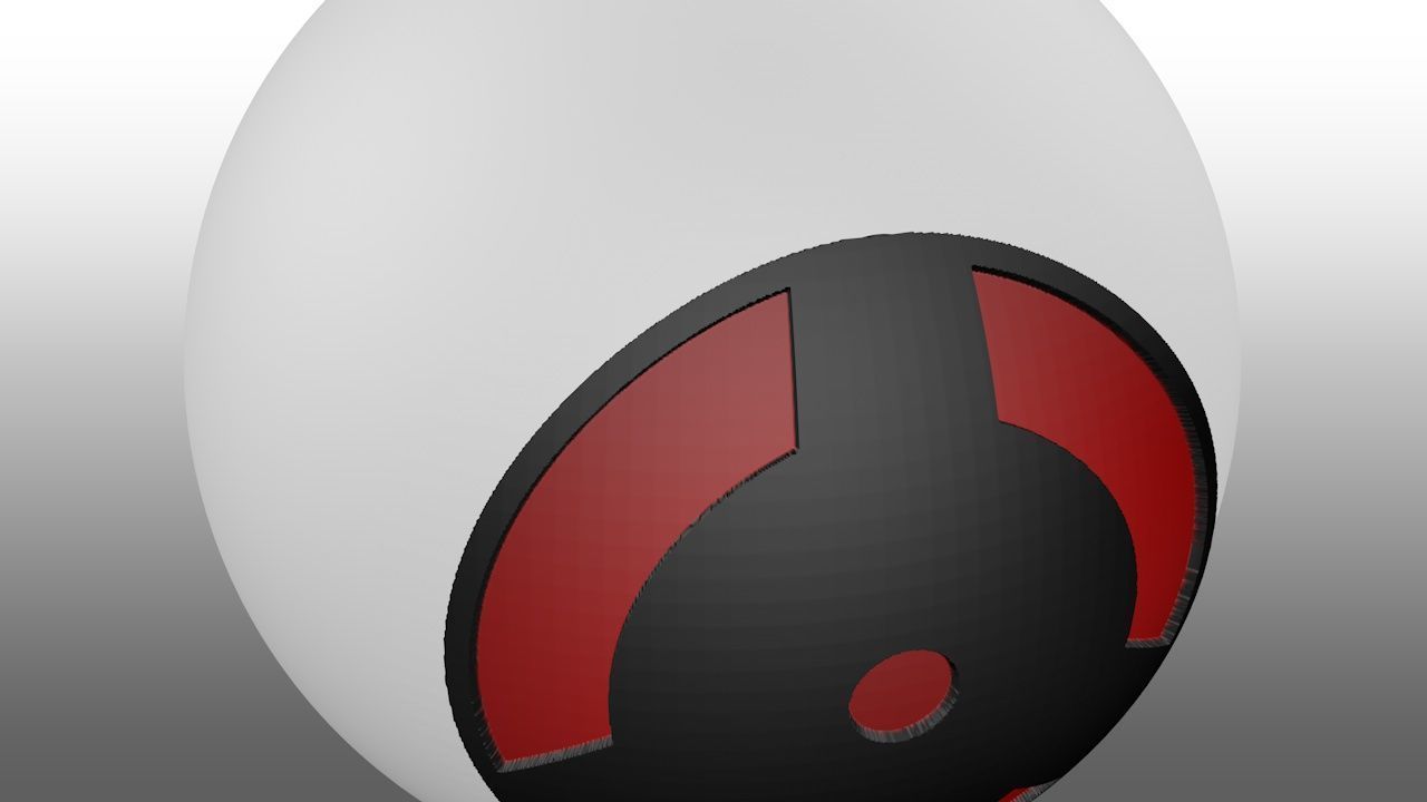 Mangekyo Sharingan de Izuna Uchiha 3D print model_6