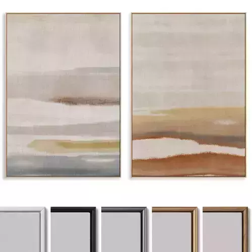Abstract Painting Frame set 026