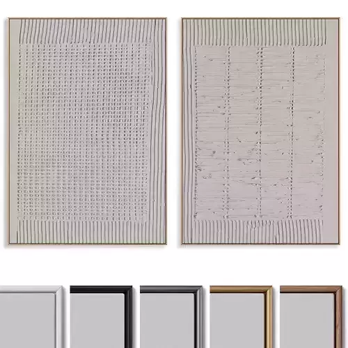 Abstract Painting Frame set 