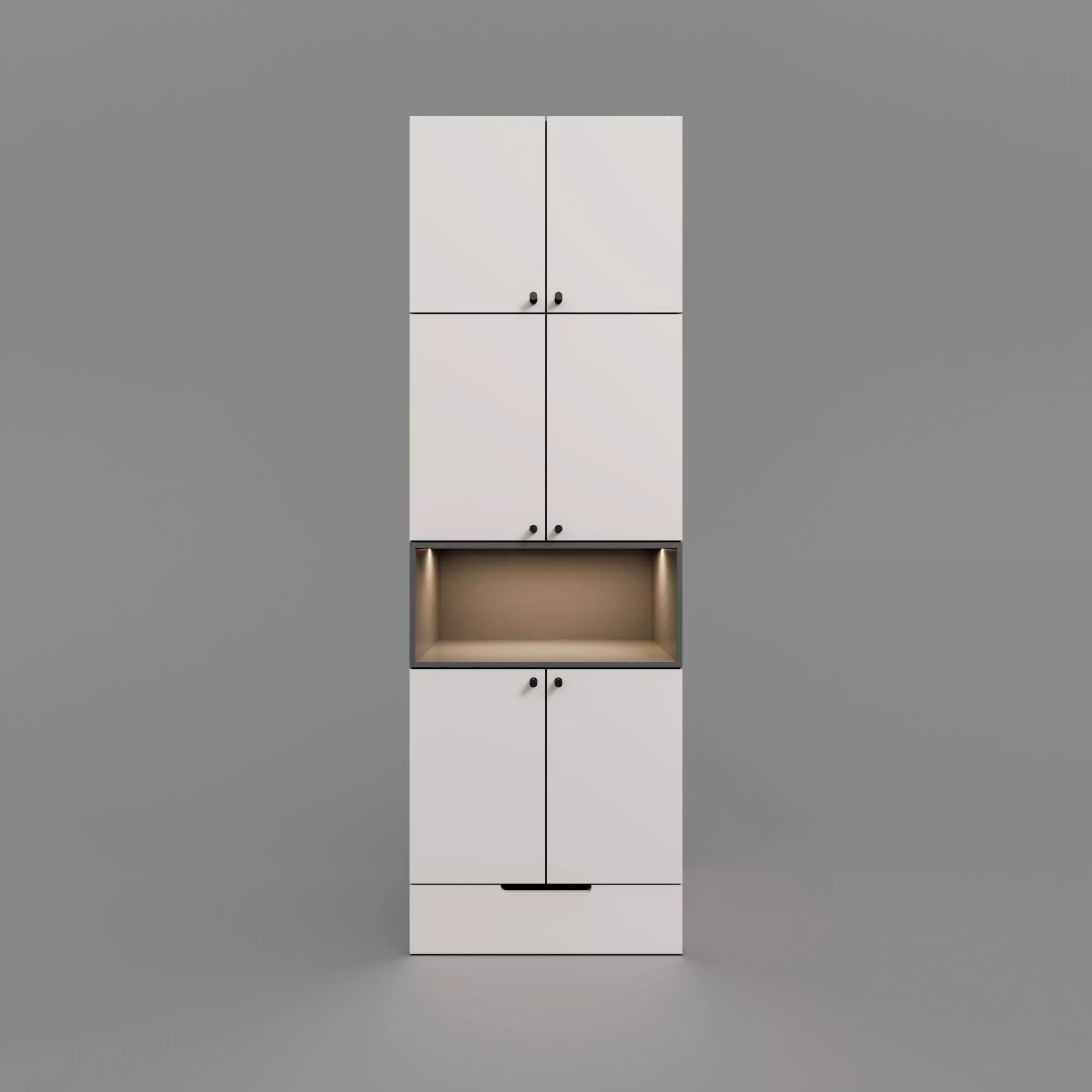 MODERN CLOSET 3D model_0