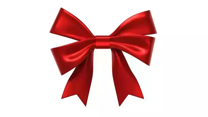 Christmas Bow Ribbon 96