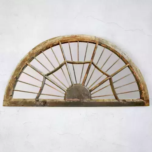 Antique Window Mirror 3D model