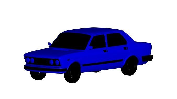 Fiat 132  3D model