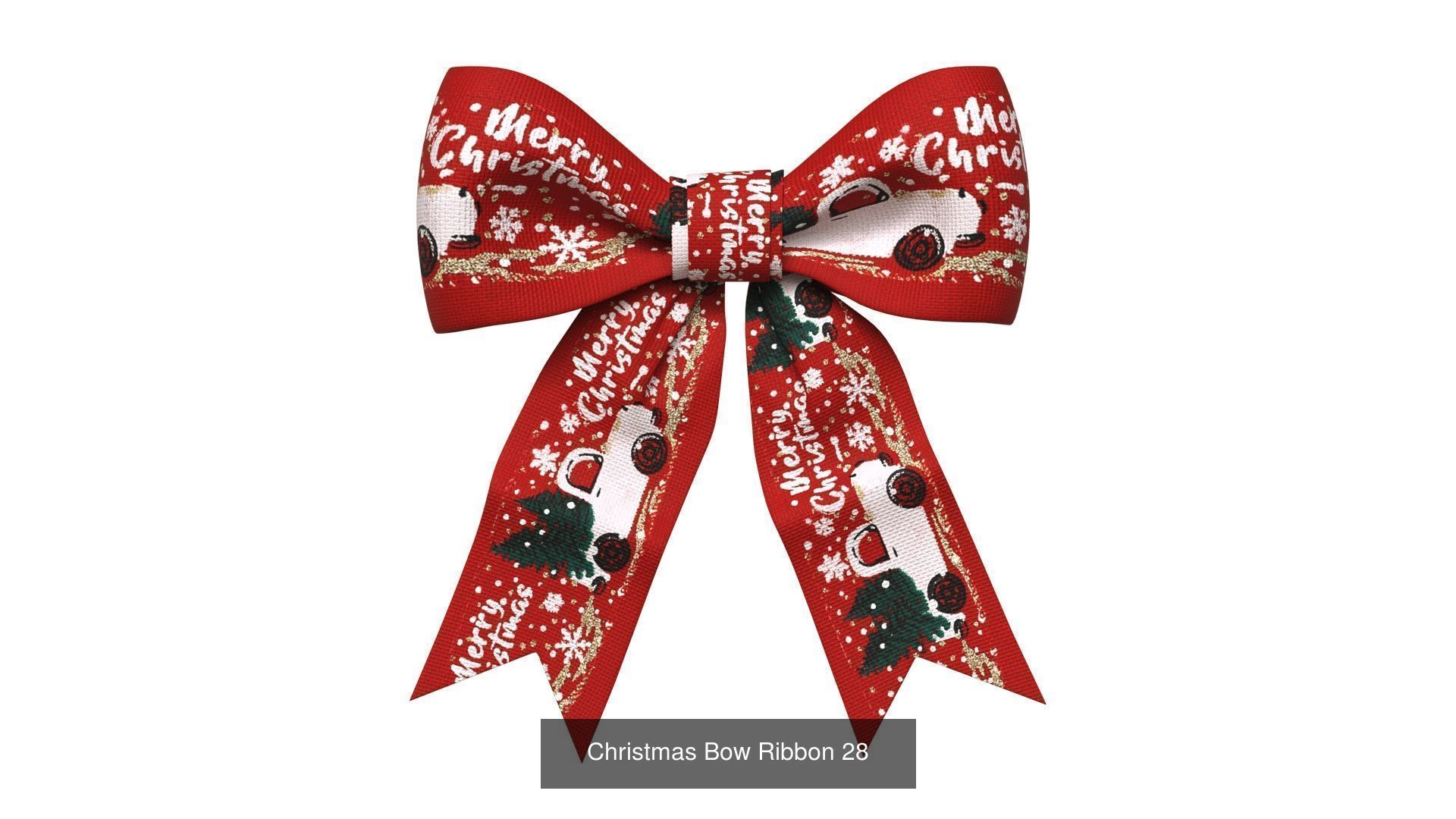 Christmas Bow Ribbon Collection 03 _4