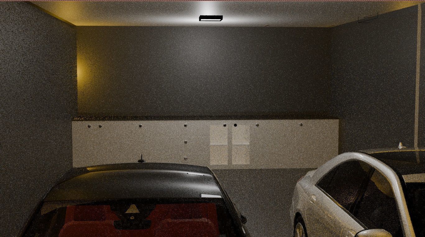 Cycles Render Modern House 3D Model With Interior 3D model_9