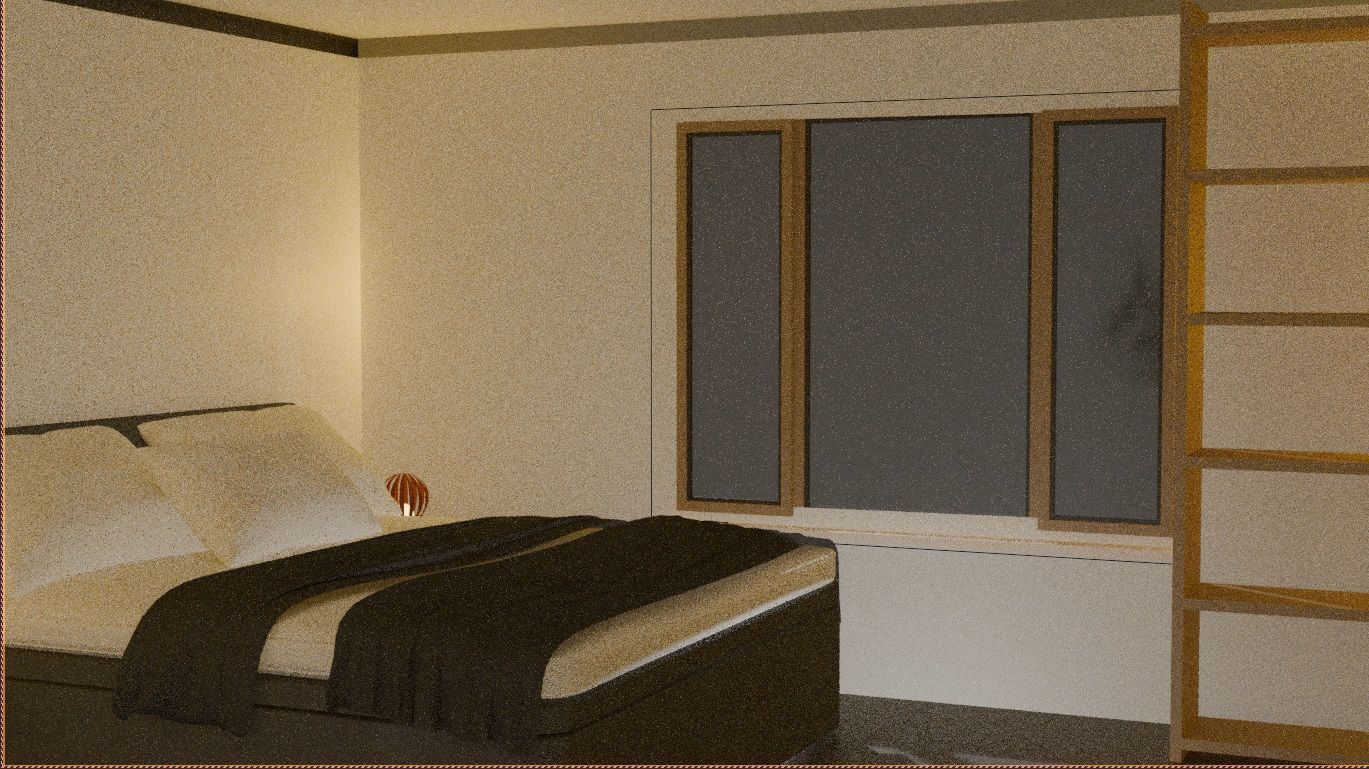 Cycles Render Modern House 3D Model With Interior 3D model_7