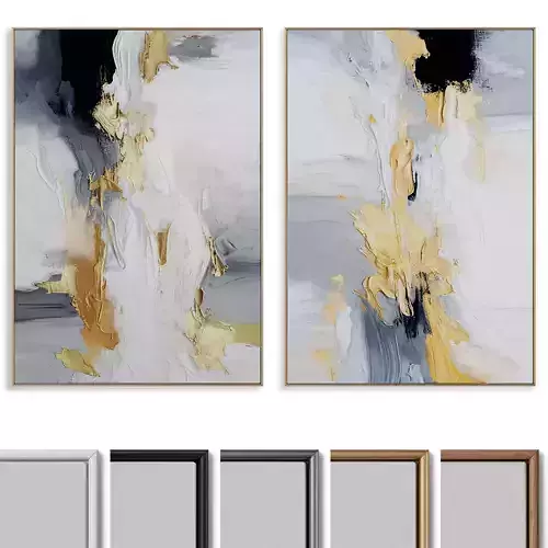 Abstract Painting Frame set 