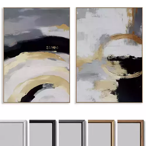 Abstract Painting Frame set 