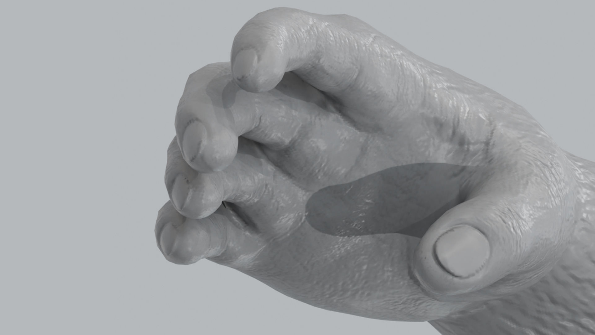 Gorilla 3D Model 3D model_16