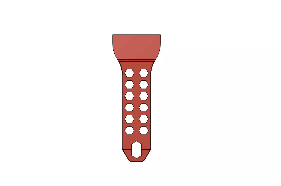 3D PRINTED Scraper 3D print model