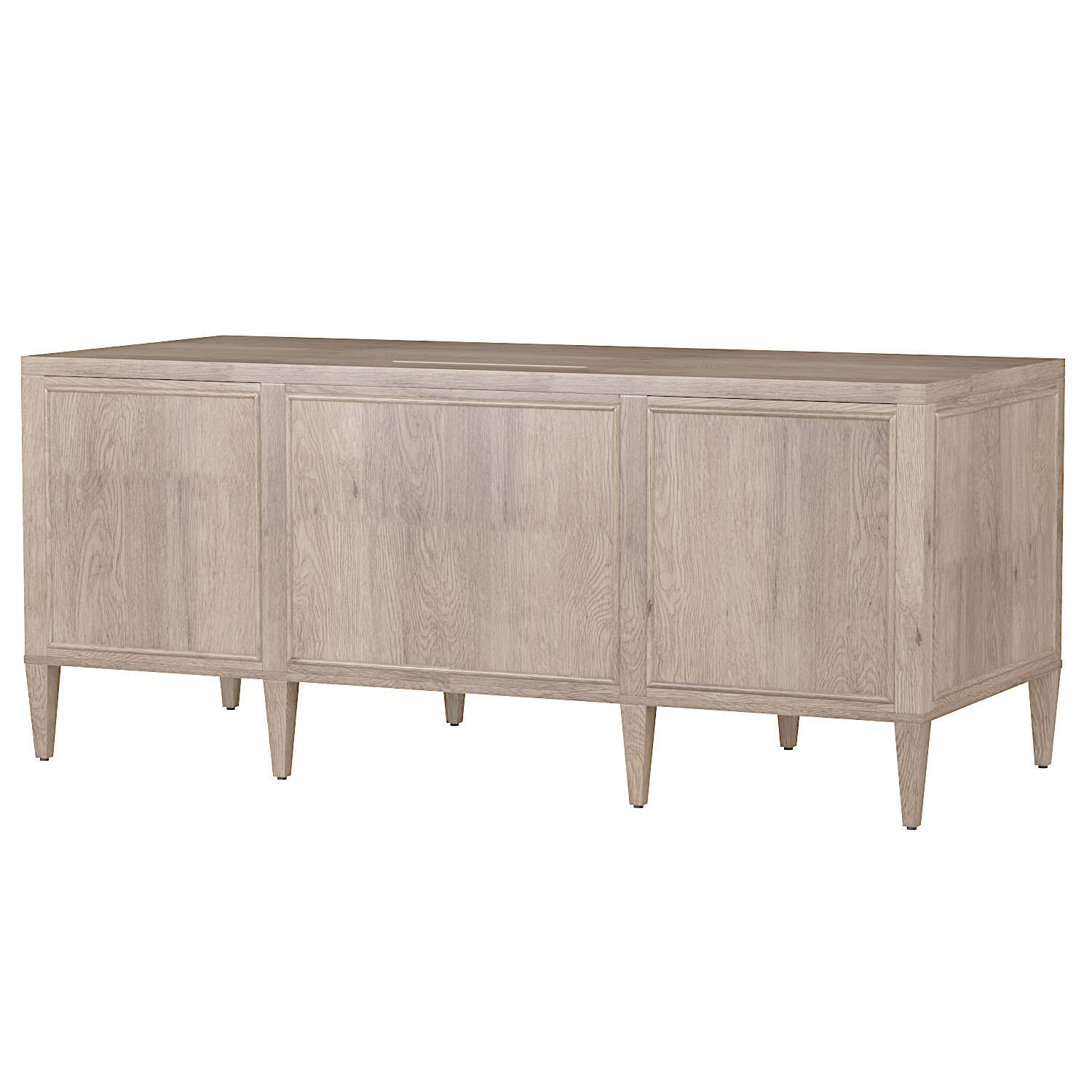 Pearson Executive Desk Low-poly 3D model_2