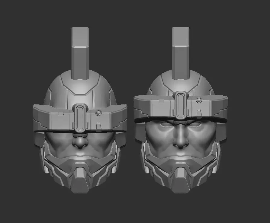 Jack Tekken 8 Headsculpt for Action Figures 3D print model_0
