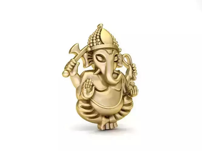 Ganeshji Murti 3D print model