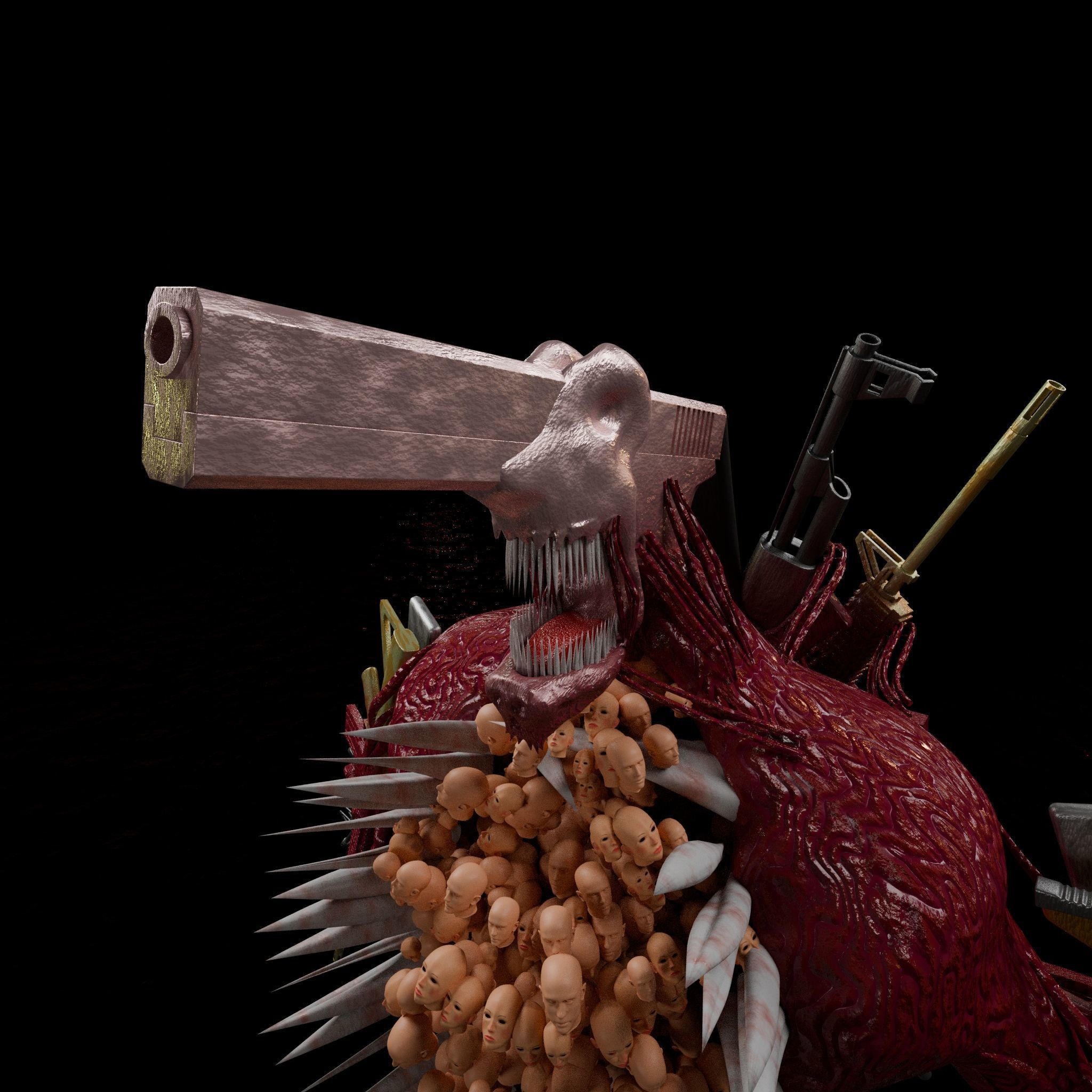 The Gun Devil 3D model_1