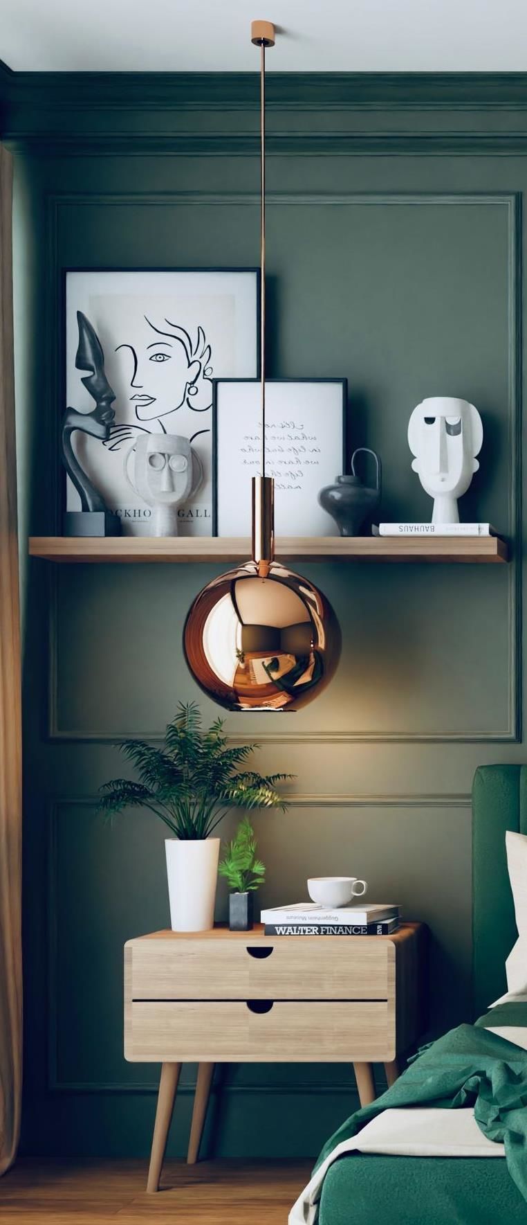 Bedroom I  Interior I Design I 3D Model I 3D Render 3D model_2