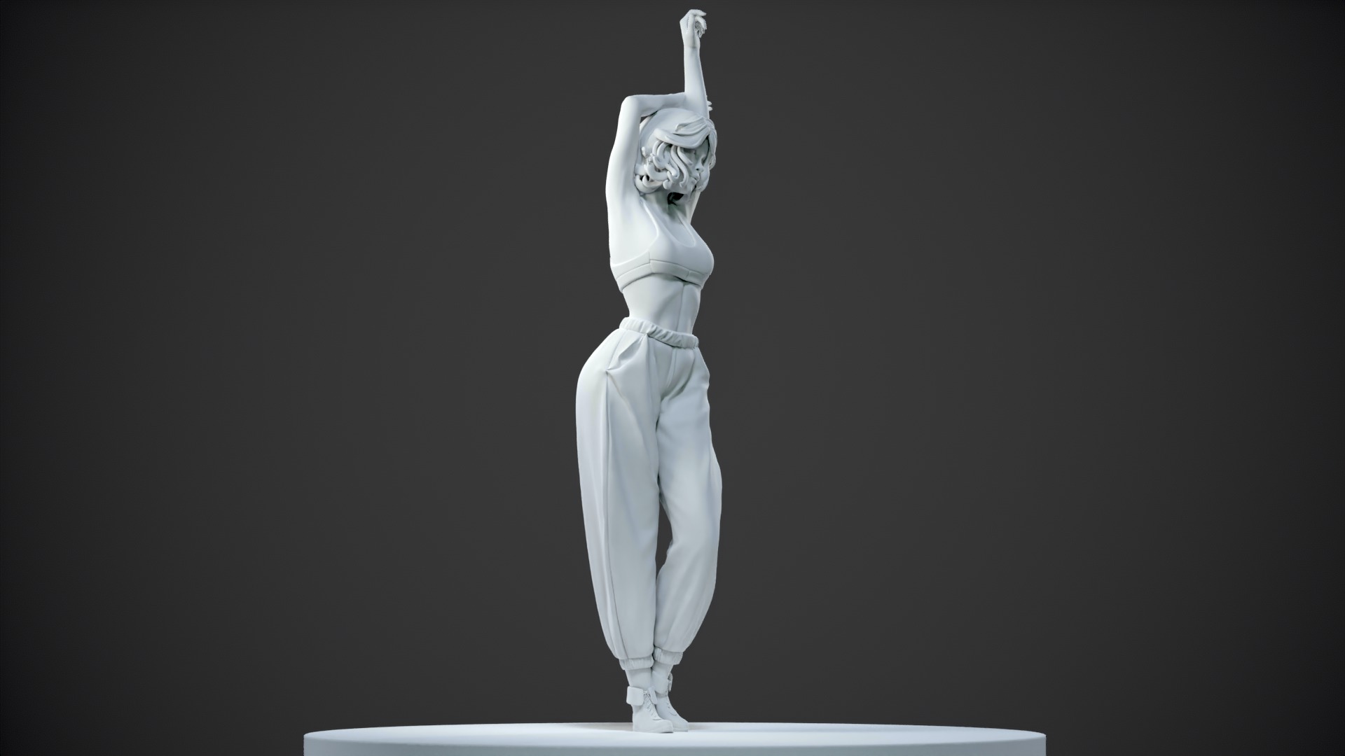 Jennifer Grant 3D print model_3