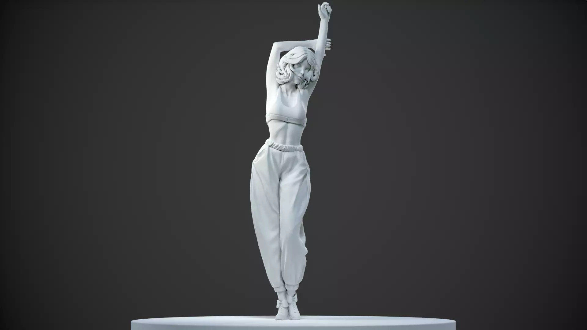 Jennifer Grant 3D print model_0