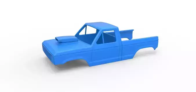 Shell of Mud dragster 4wd Version 2 Scale 1 to 25