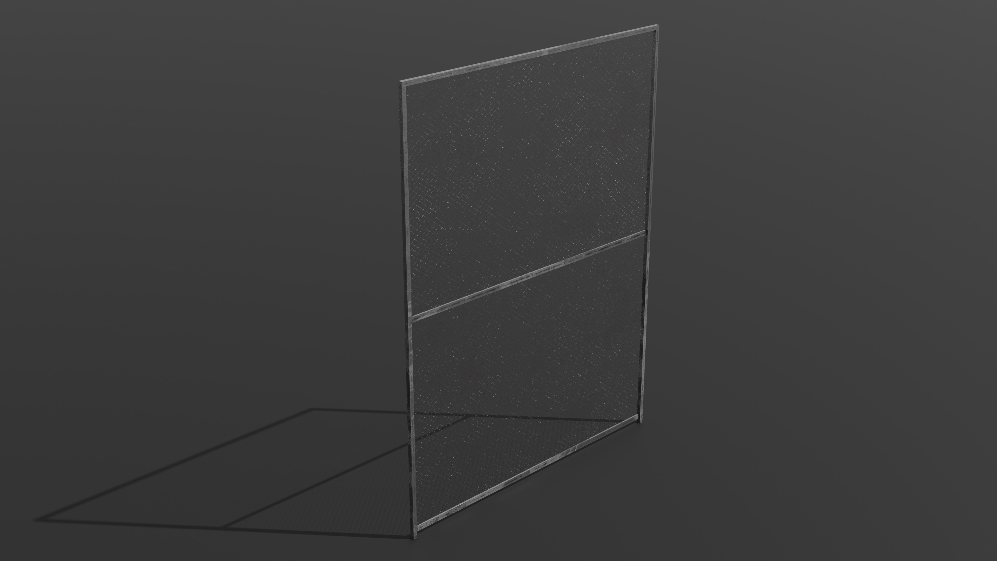 Dirty Concrete Street Barrier Collection Low-poly 3D model_33