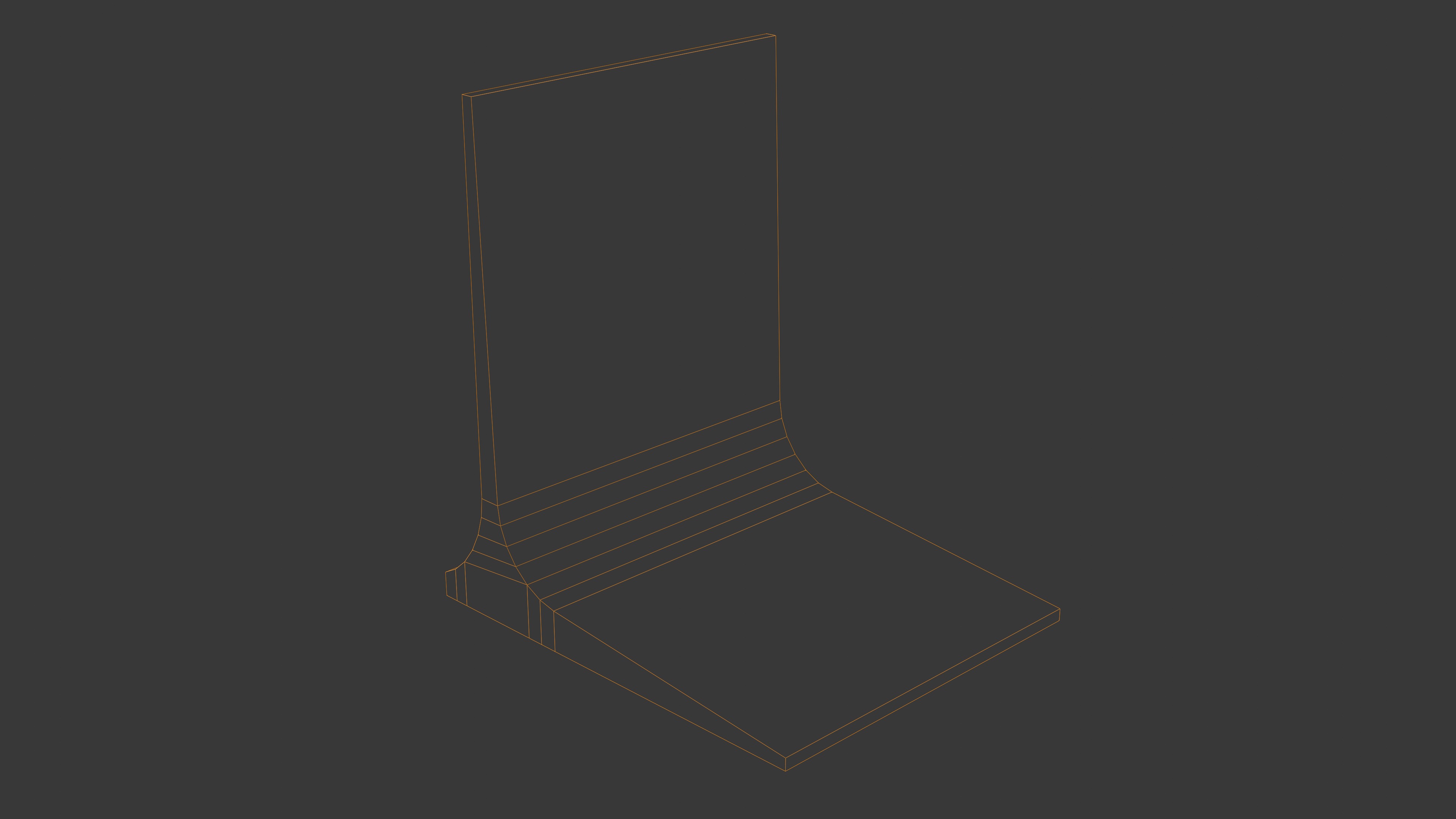 Dirty Concrete Street Barrier Collection Low-poly 3D model_11