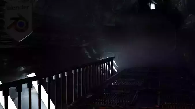 Horror Corridor Scene 