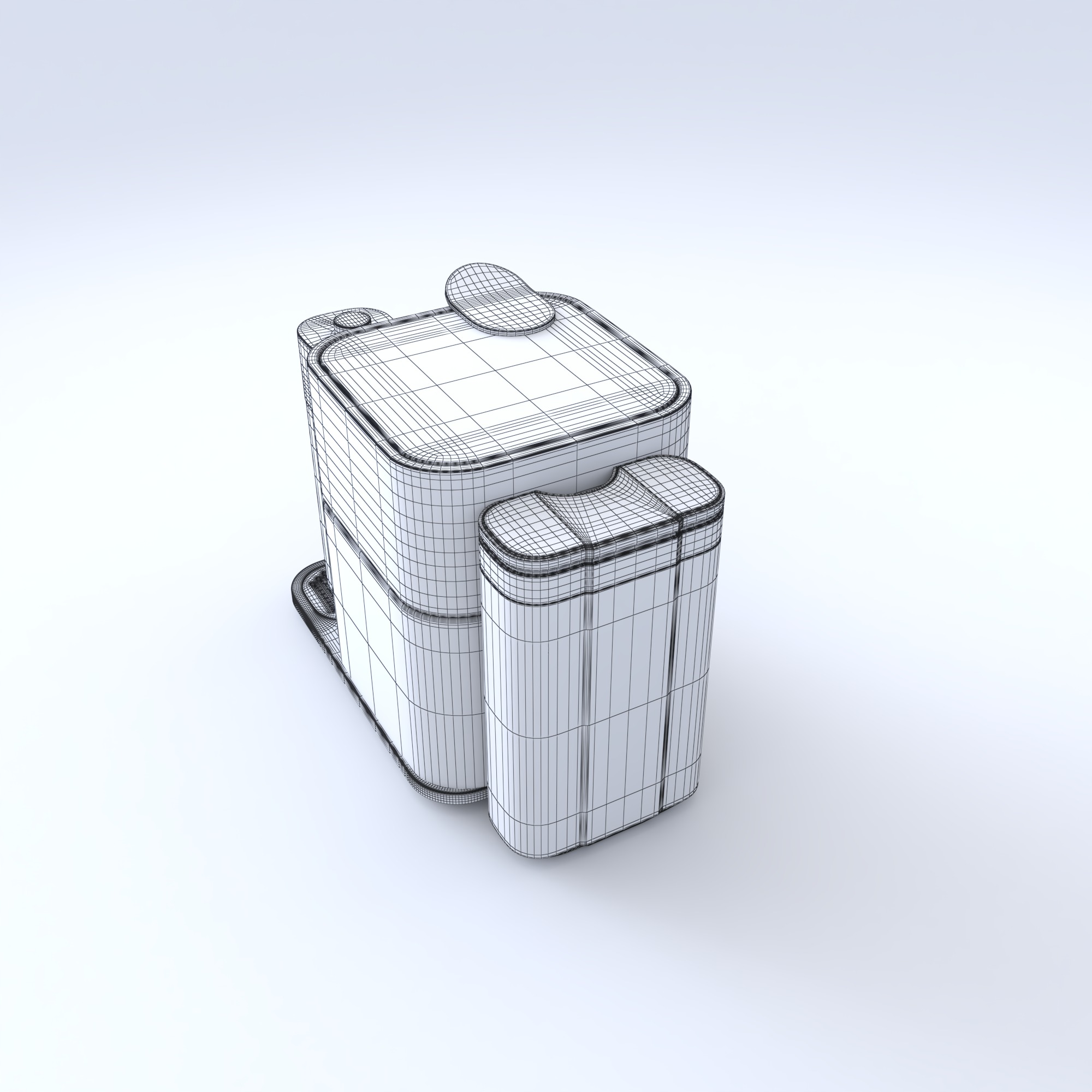 Coffee machine 3D model_22