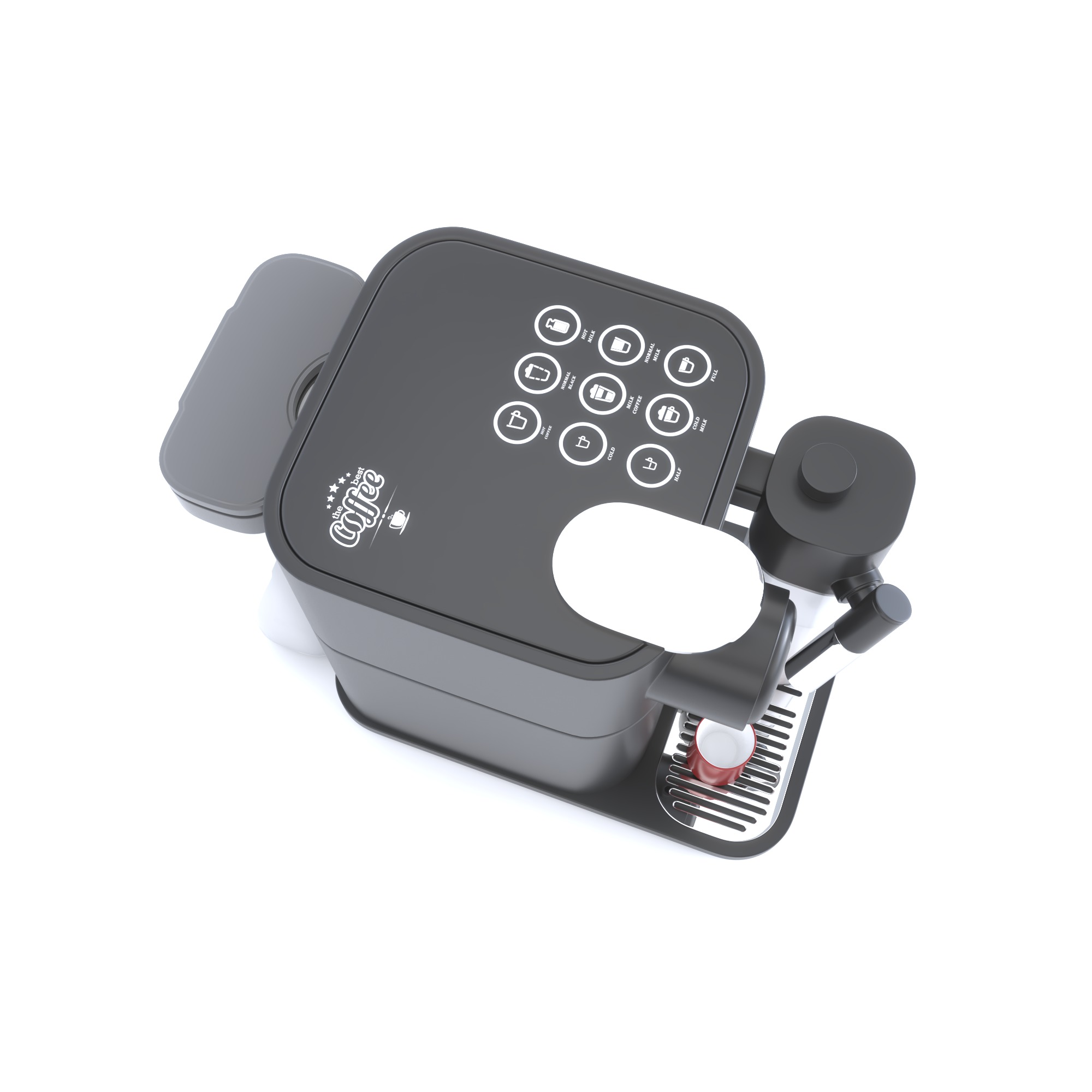 Coffee machine 3D model_8