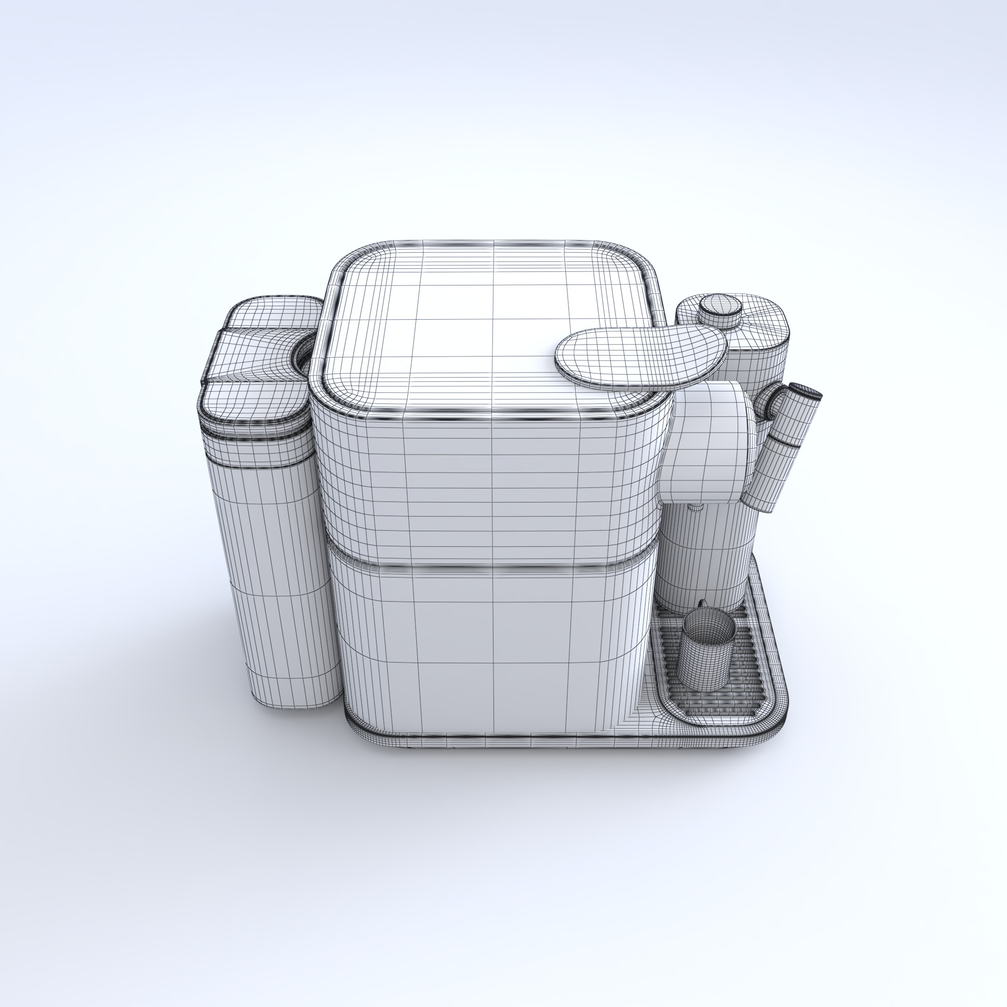 Coffee machine 3D model_24