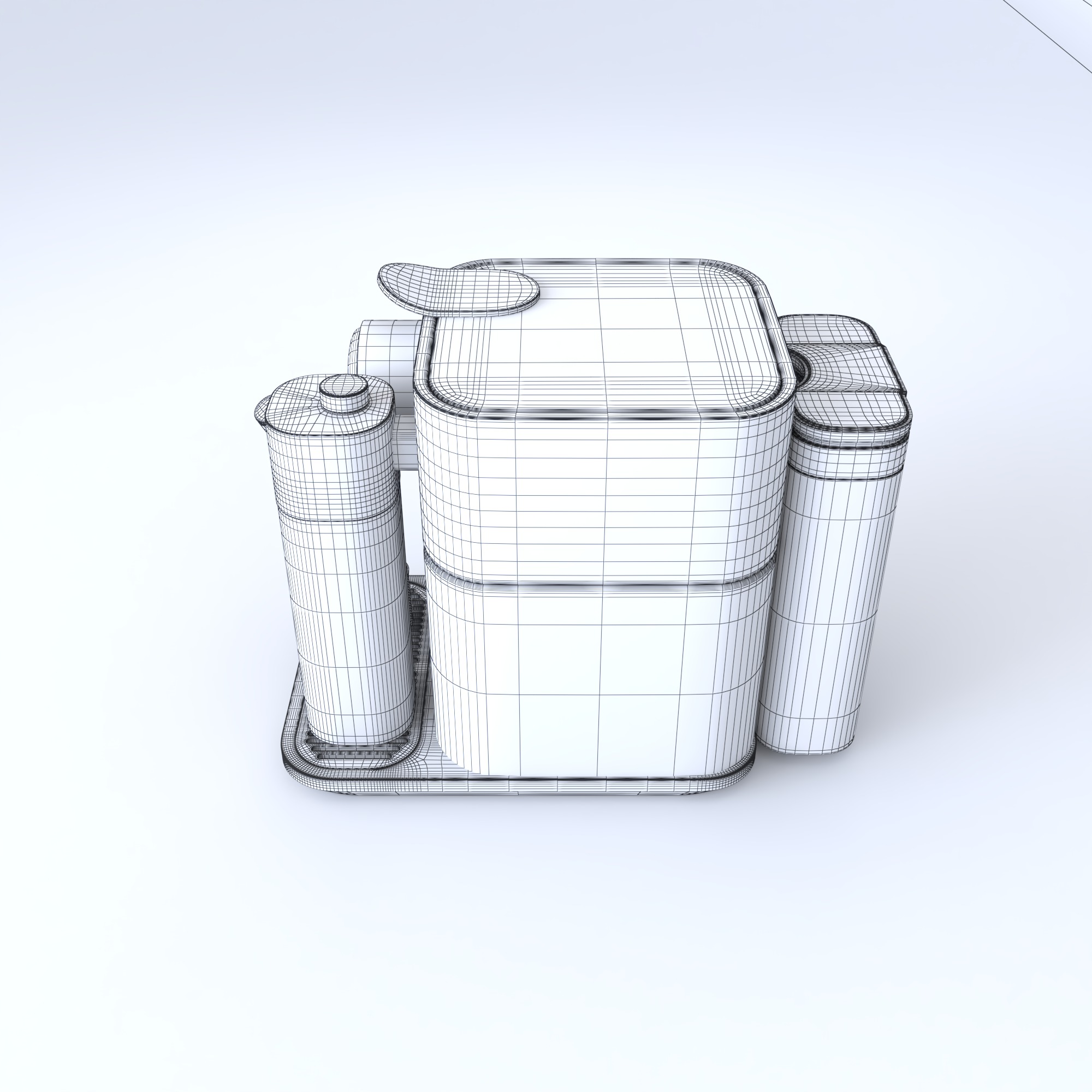 Coffee machine 3D model_23