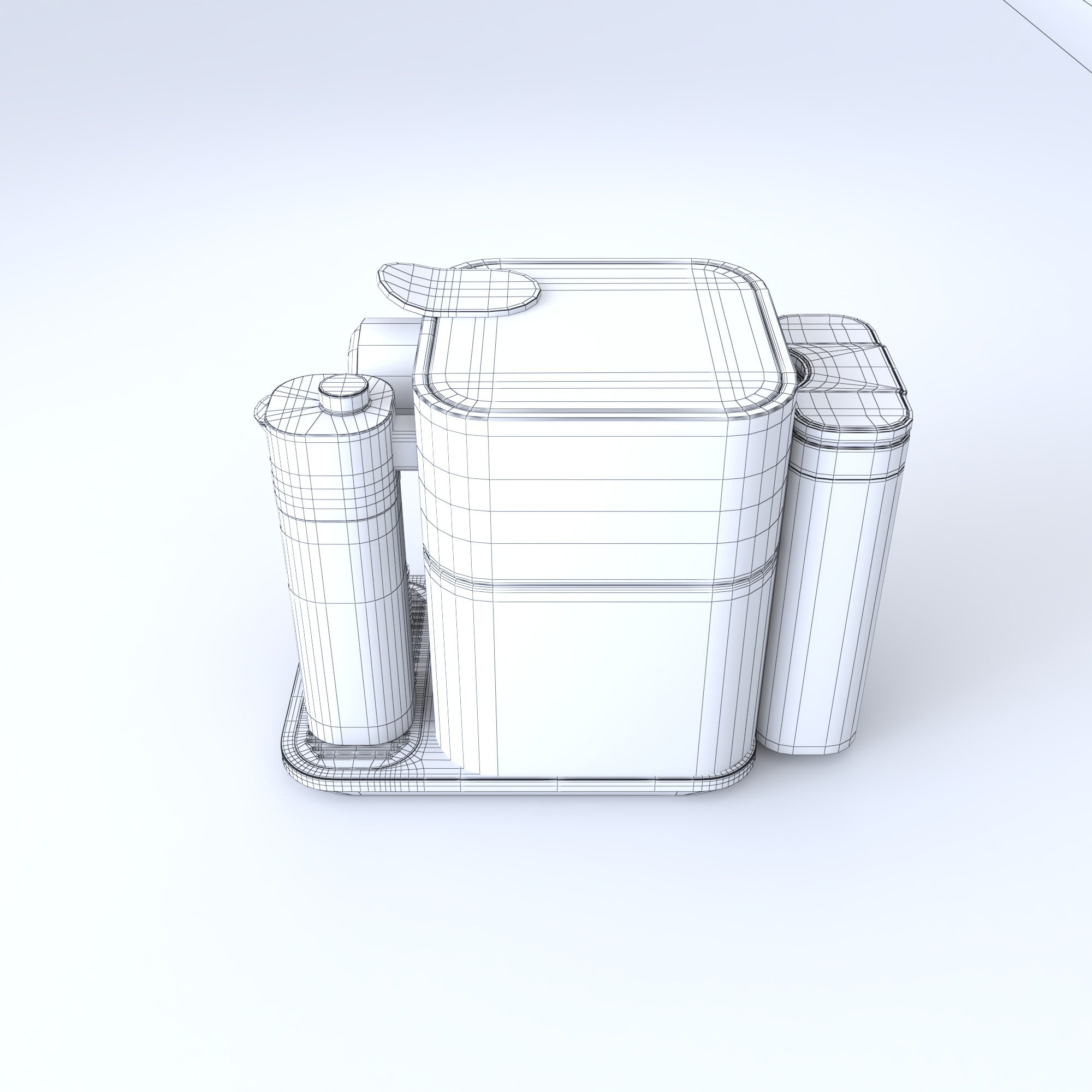 Coffee machine 3D model_15