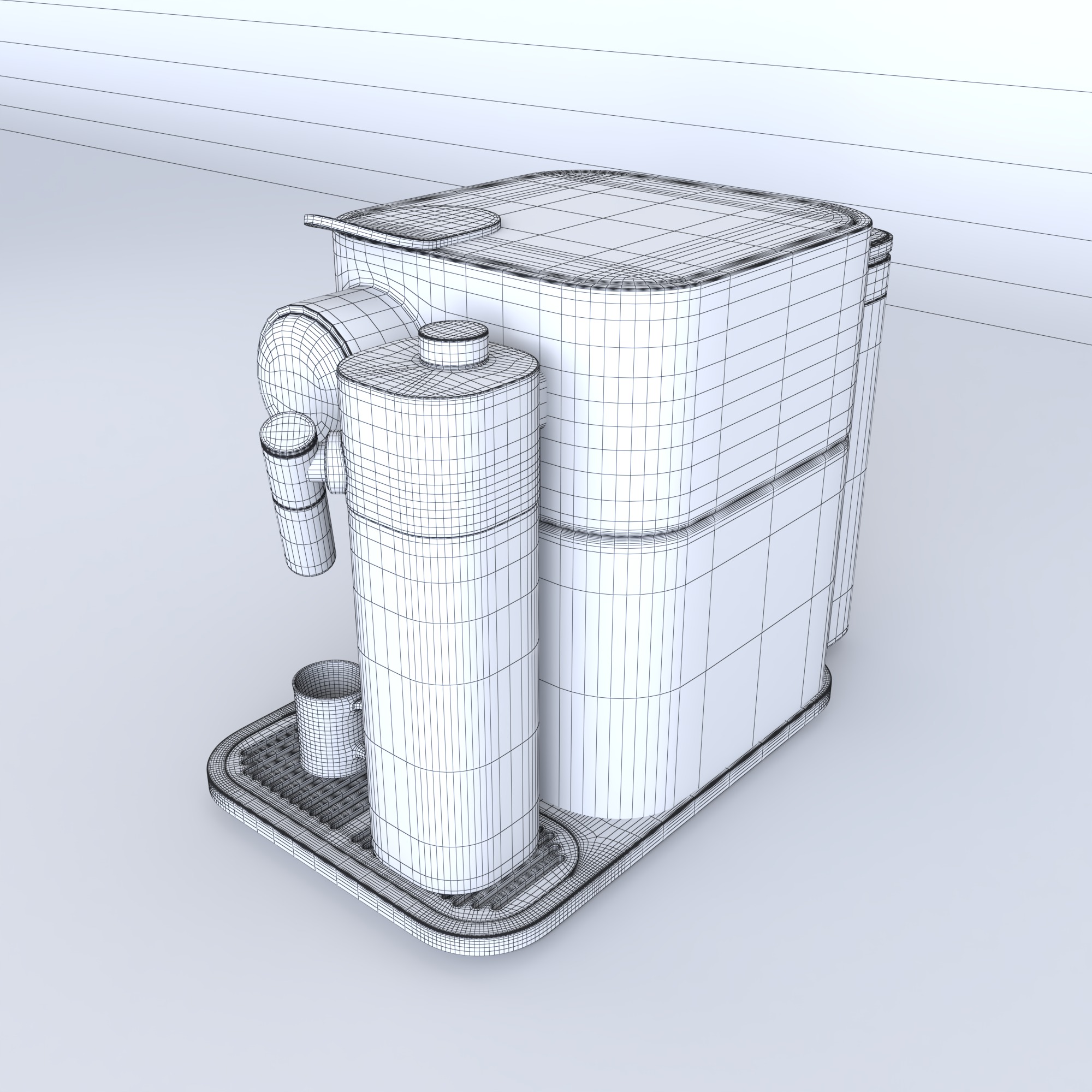 Coffee machine 3D model_19