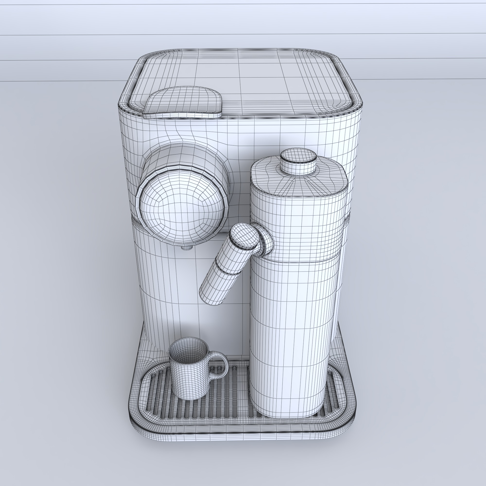 Coffee machine 3D model_18