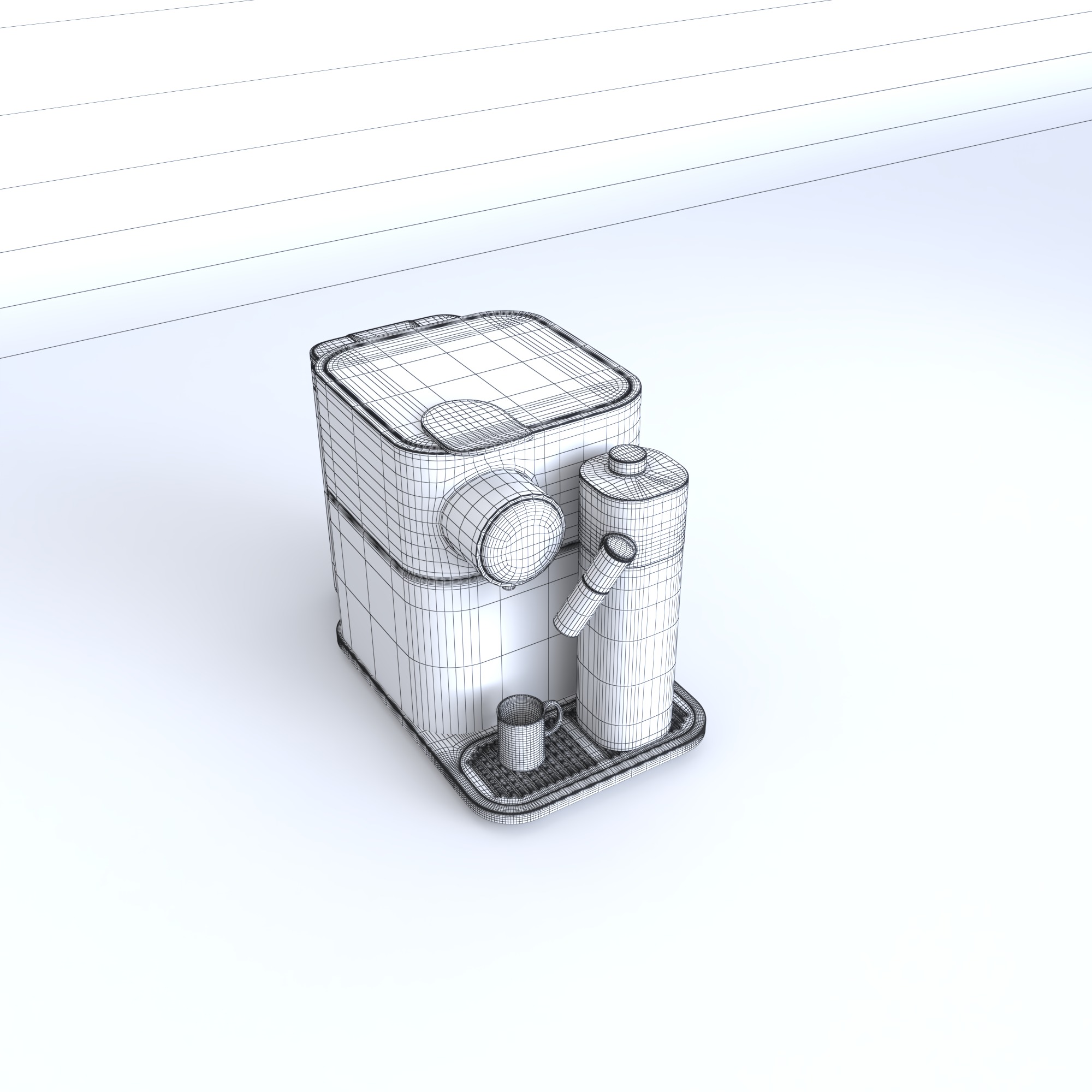 Coffee machine 3D model_21