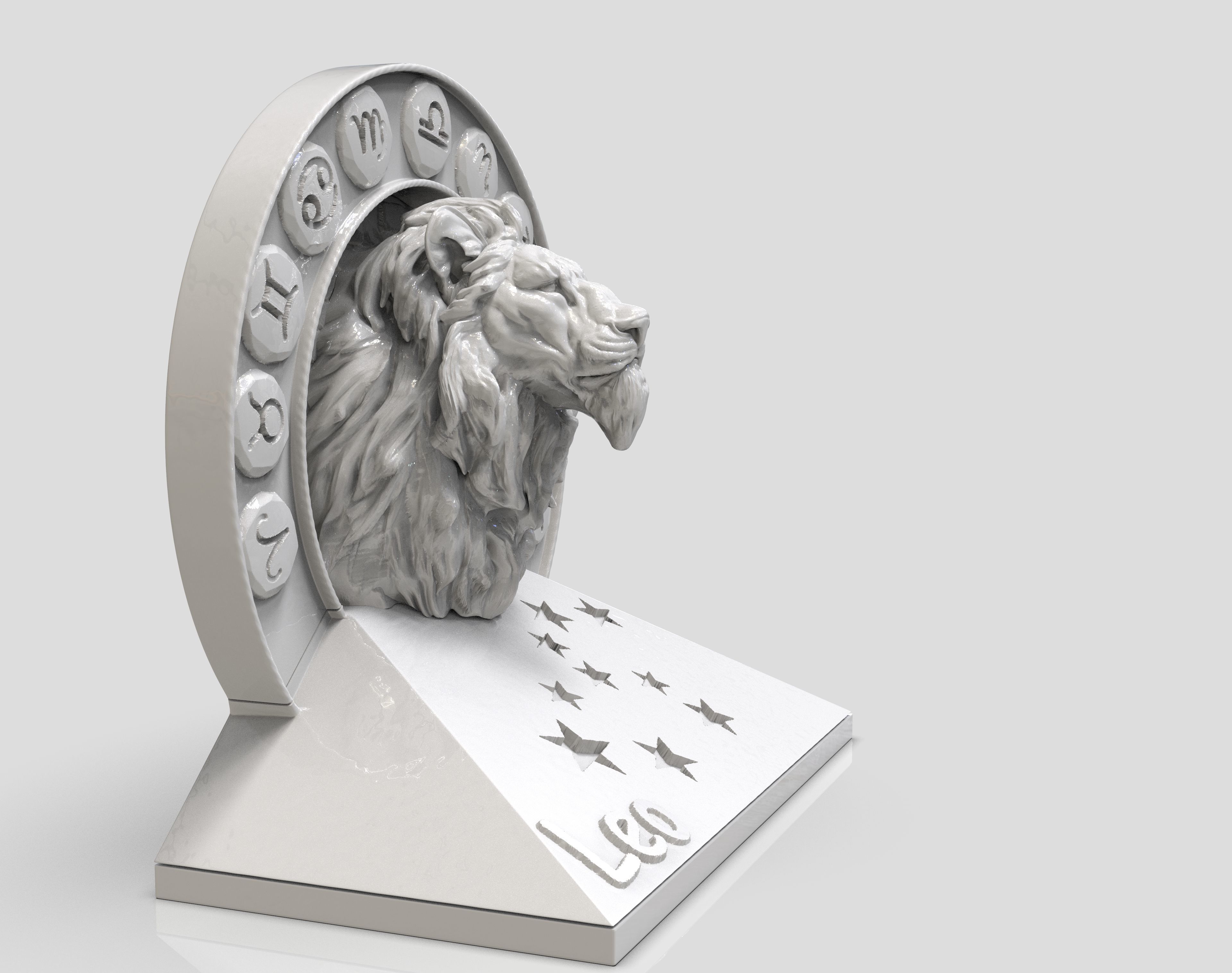 Leo  3d printable model 3D print model_1