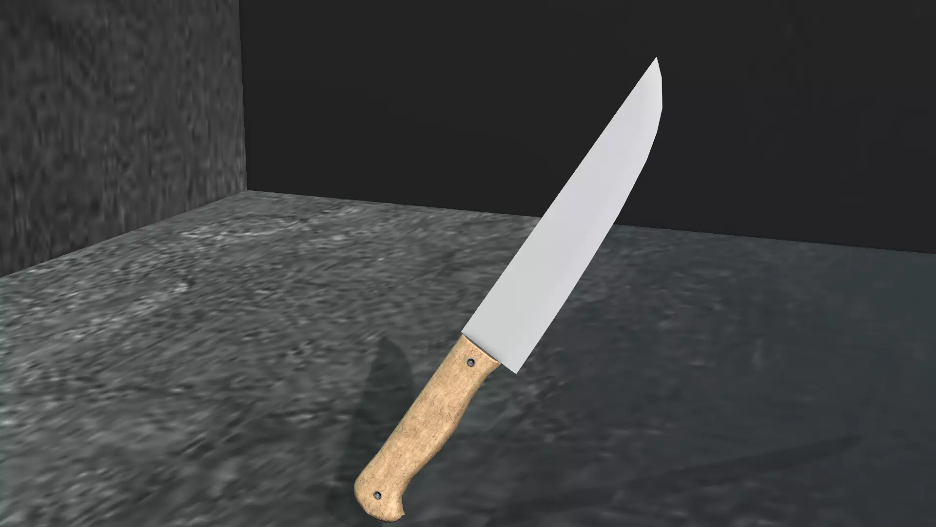 Knife Free 3D model_0